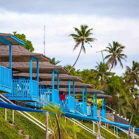 Litia Sini Beach Fales Lalomanu Esterno foto