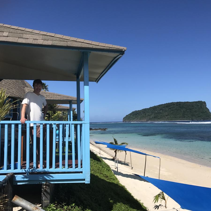 Litia Sini Beach Fales Lalomanu Esterno foto